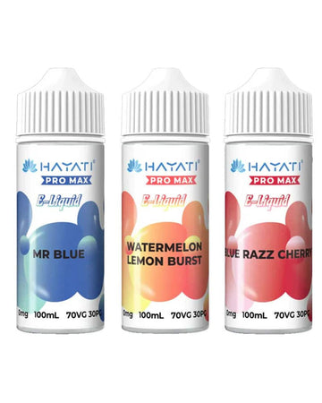 Hayati Pro Max 50VG/50PG E-Liquid (SINGLES)
