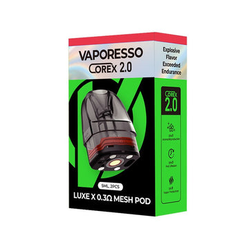 Vaporesso Luxe X Replacement Pods 2 PCS - (Pack Of 10)