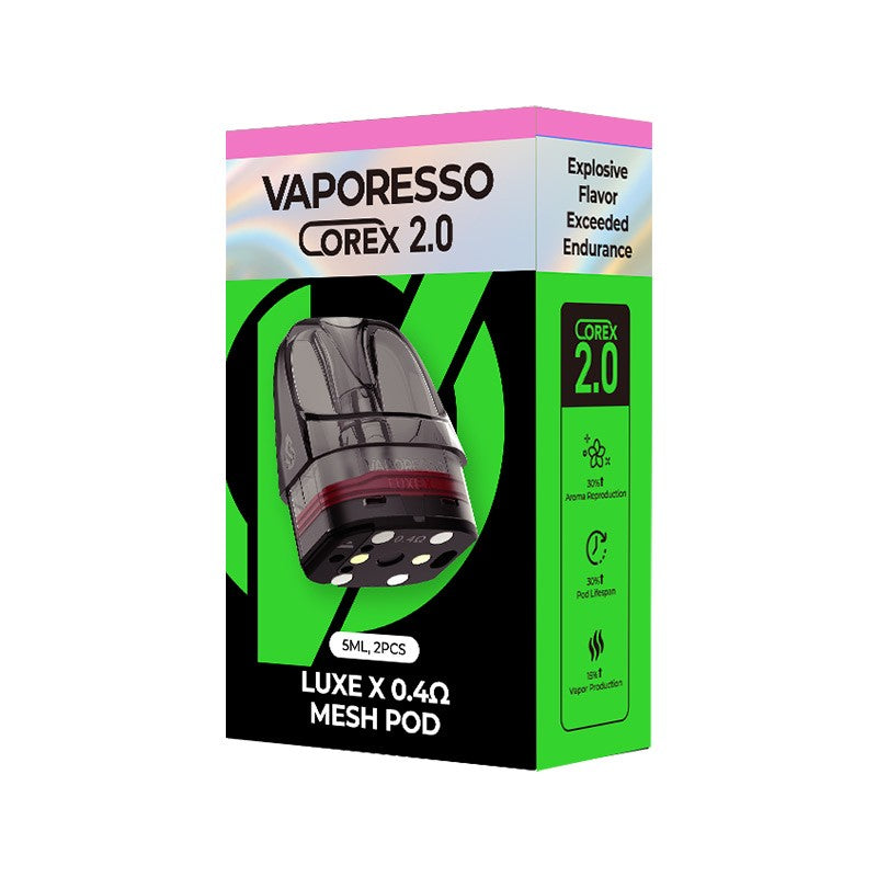 Vaporesso Luxe X Replacement Pods 2 PCS - (Pack Of 10)