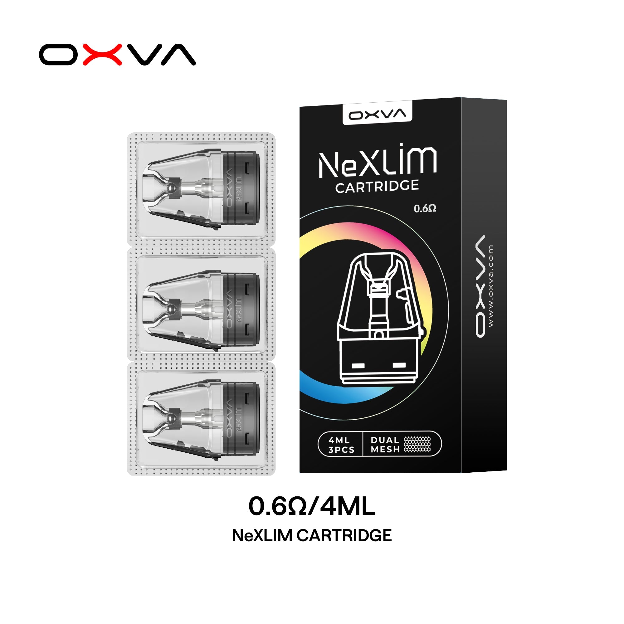 OXVA NeXlim Replacement Pods 3 PCS - (Singles)