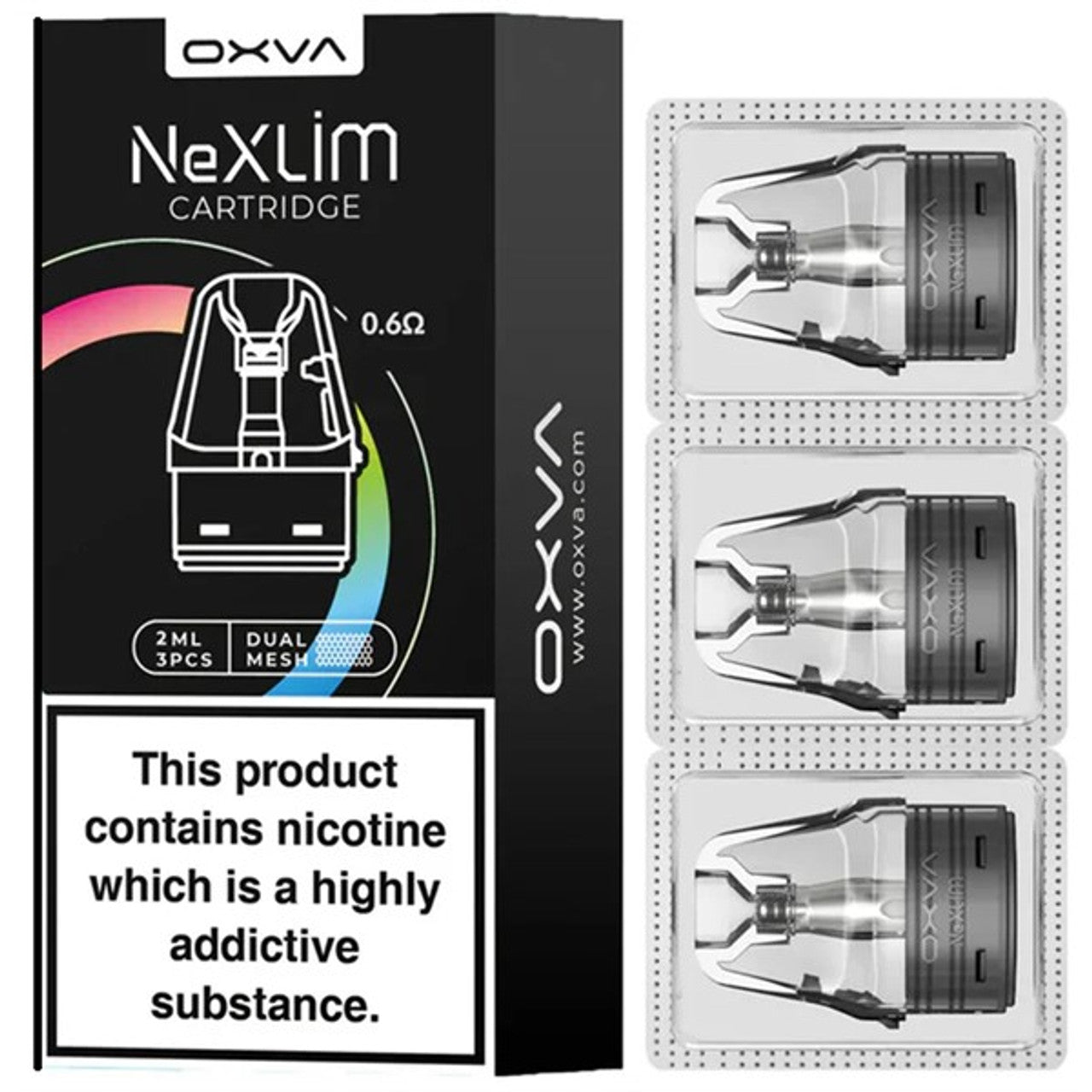 OXVA NeXlim Replacement Pods 3 PCS - (Singles)