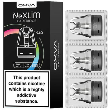 OXVA NeXlim Replacement Pods 3 PCS - (Singles)