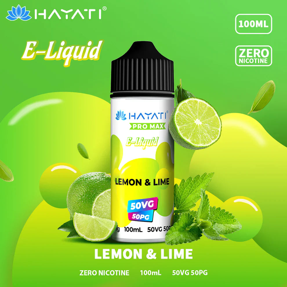 Hayati Pro Max 50VG/50PG E-Liquid (SINGLES)