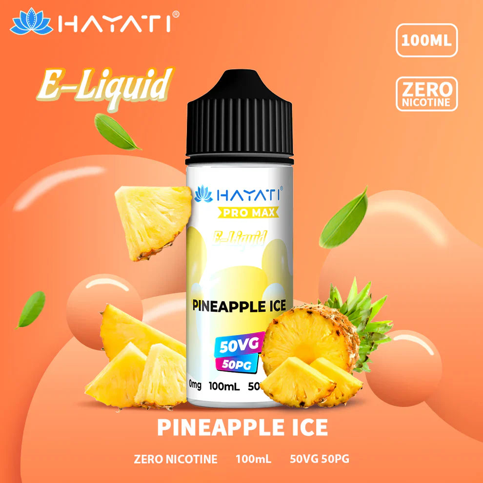 Hayati Pro Max 50VG/50PG E-Liquid (SINGLES)