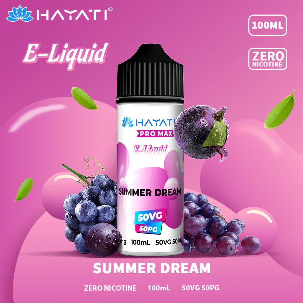 Hayati Pro Max 50VG/50PG E-Liquid (SINGLES)