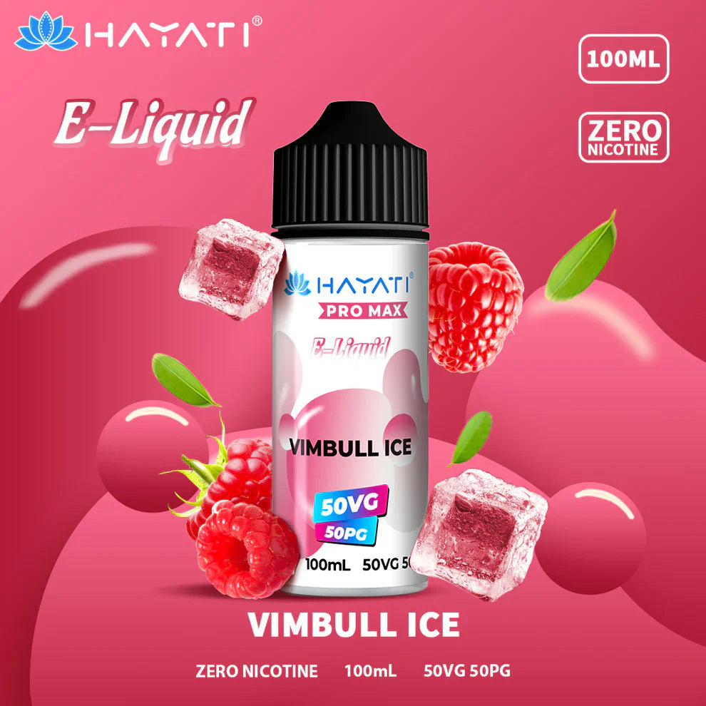 Hayati Pro Max 50VG/50PG E-Liquid (SINGLES)