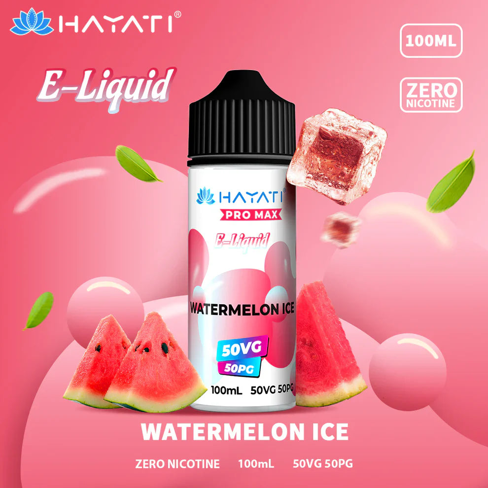 Hayati Pro Max 50VG/50PG E-Liquid (SINGLES)