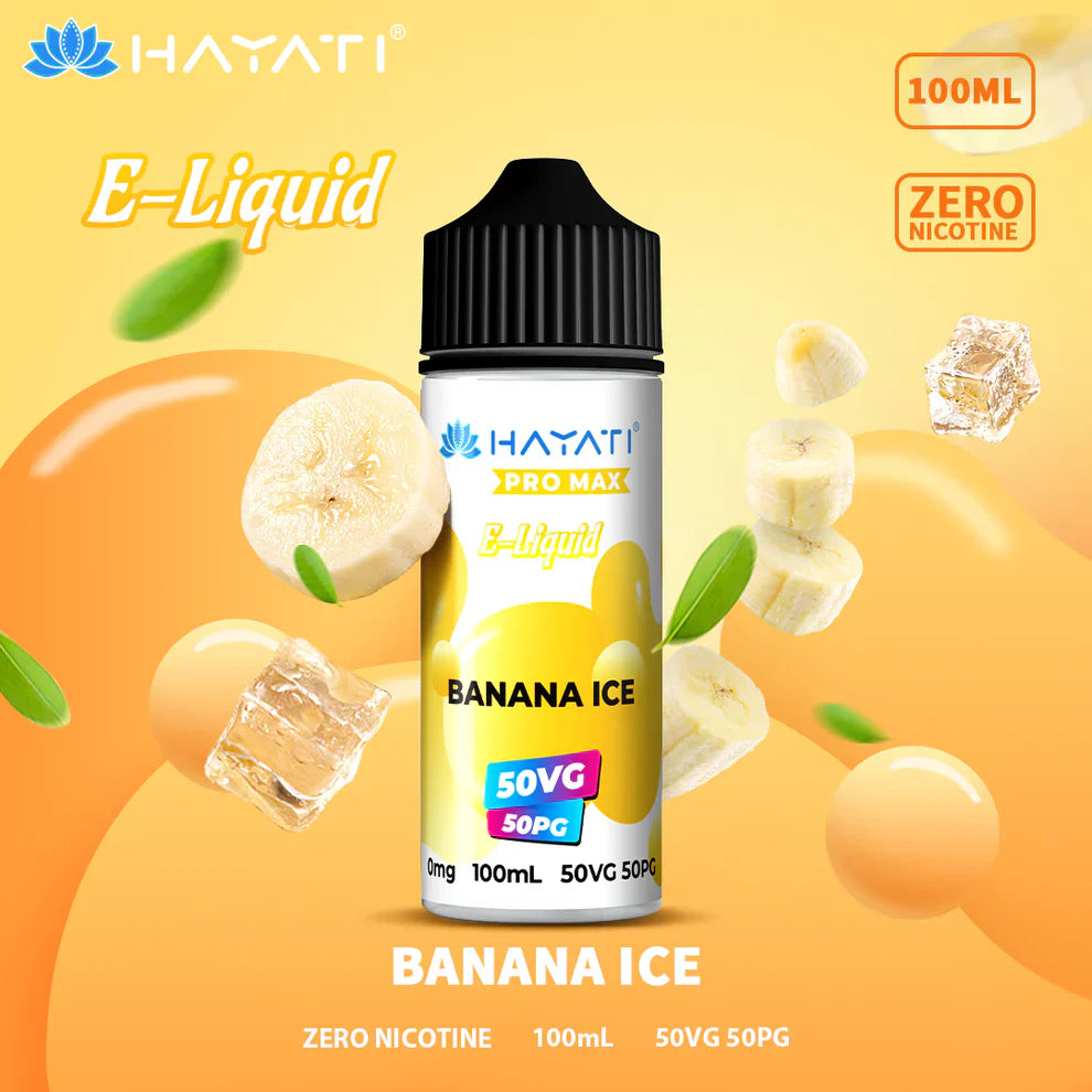 Hayati Pro Max 50VG/50PG E-Liquid (SINGLES)