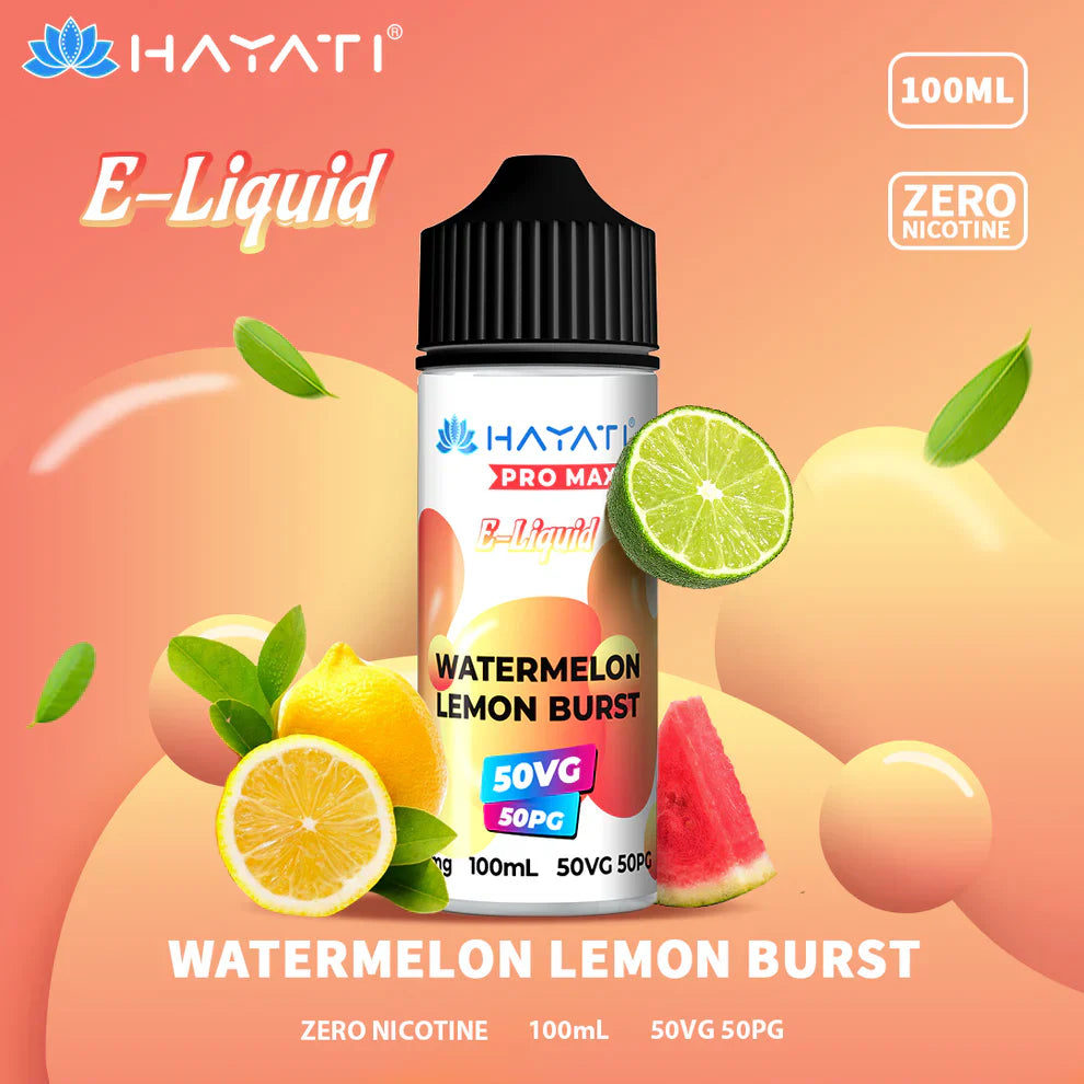 Hayati Pro Max 50VG/50PG E-Liquid (SINGLES)