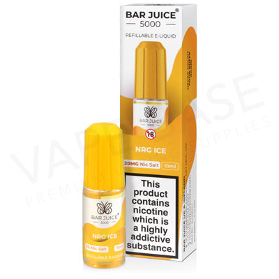 Bar Juice 5000 Nic Salts (PACK OF 10)
