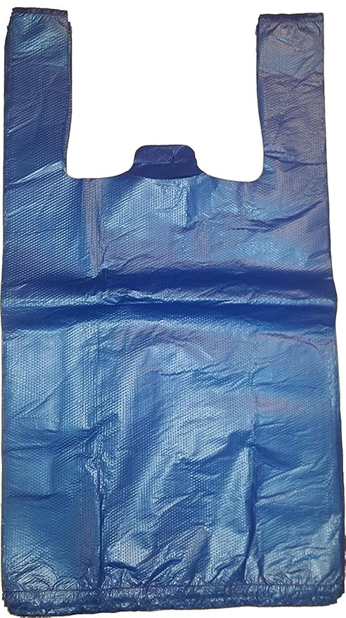 Prime Grade Blue Vest Carrier Bag