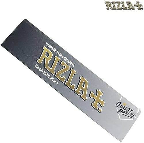 Rizla Super Thin Silver KSS Rolling Paper - (Pack Of 50)