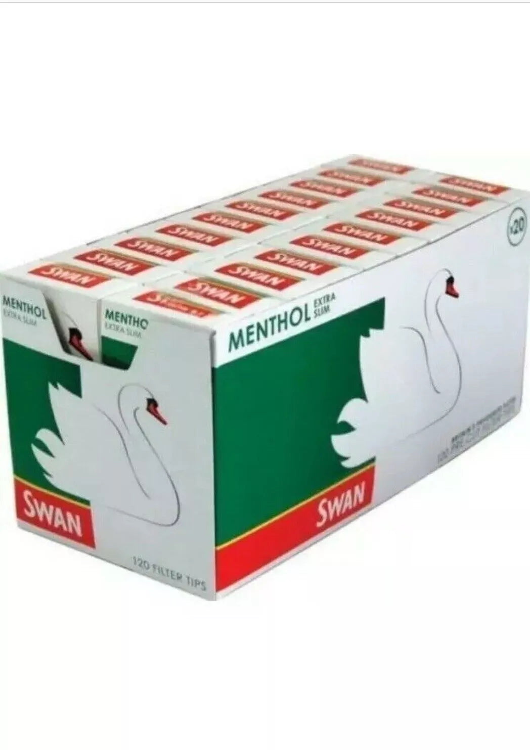 Swan Menthol Extra Slim Filters - (Pack Of 20)