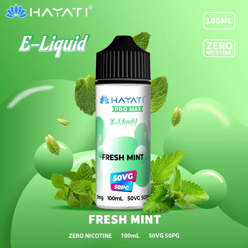 Hayati Pro Max 50VG/50PG E-Liquid (SINGLES)