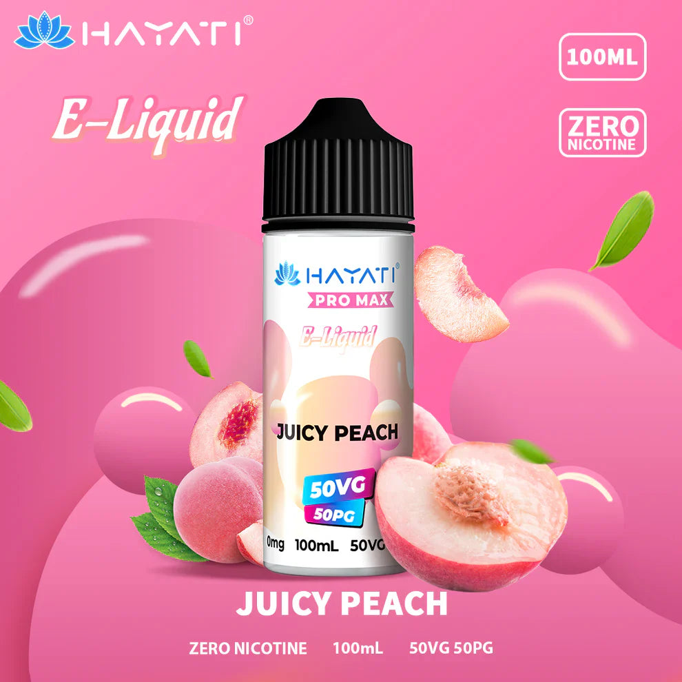 Hayati Pro Max 50VG/50PG E-Liquid (SINGLES)