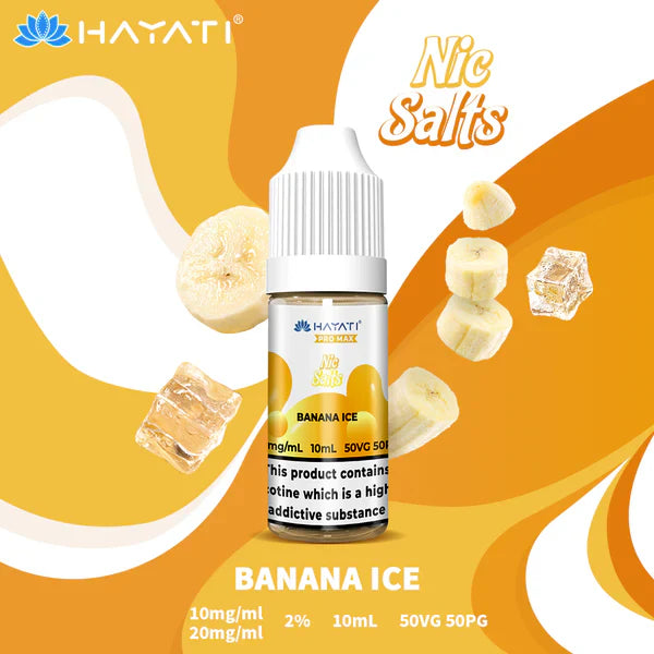 Hayati Pro Max Nic Salts 50VG/50PG (PACK OF 10)
