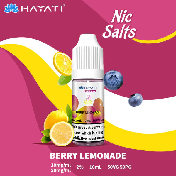 Hayati Pro Max Nic Salts 50VG/50PG (PACK OF 10)