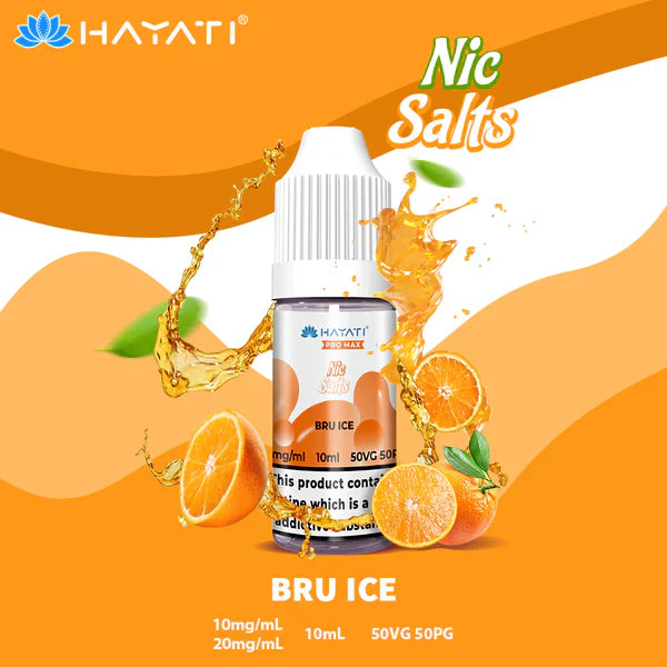 Hayati Pro Max Nic Salts 50VG/50PG (PACK OF 10)