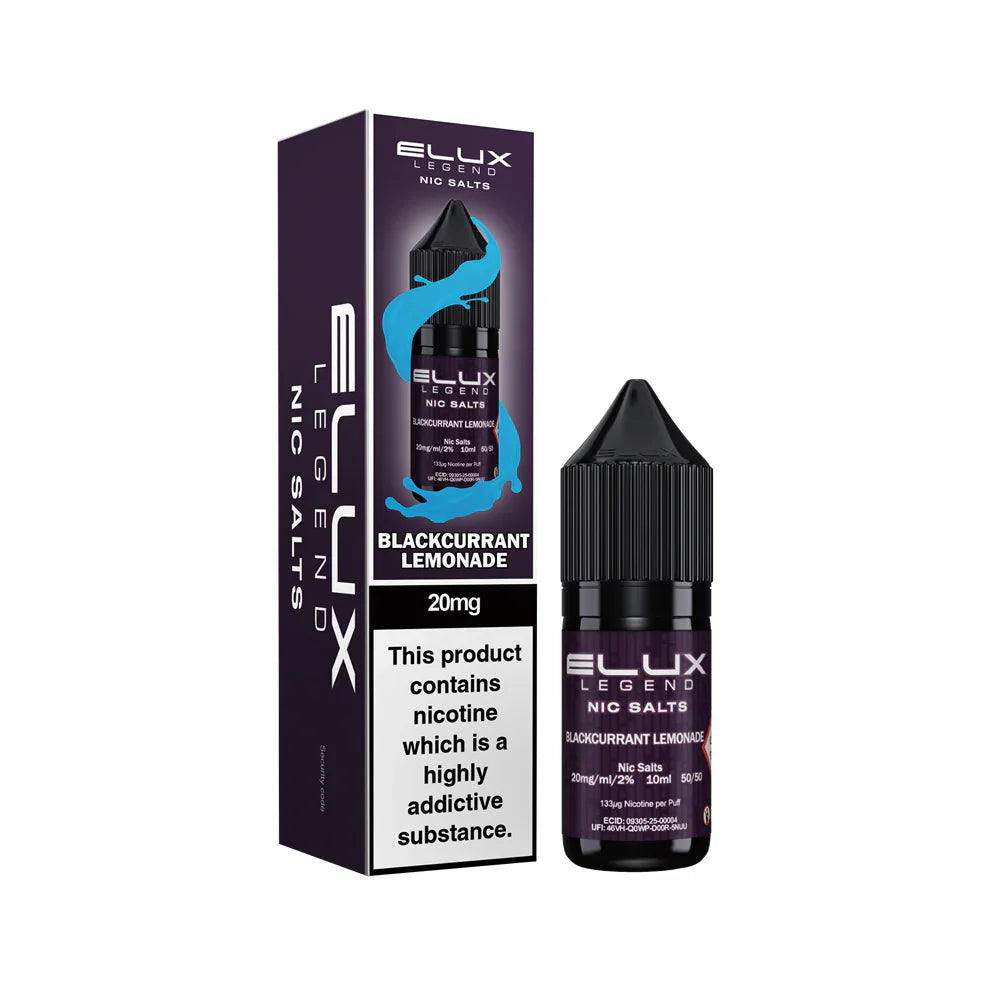 Elux Legend Nic Salts (PACK OF 10)