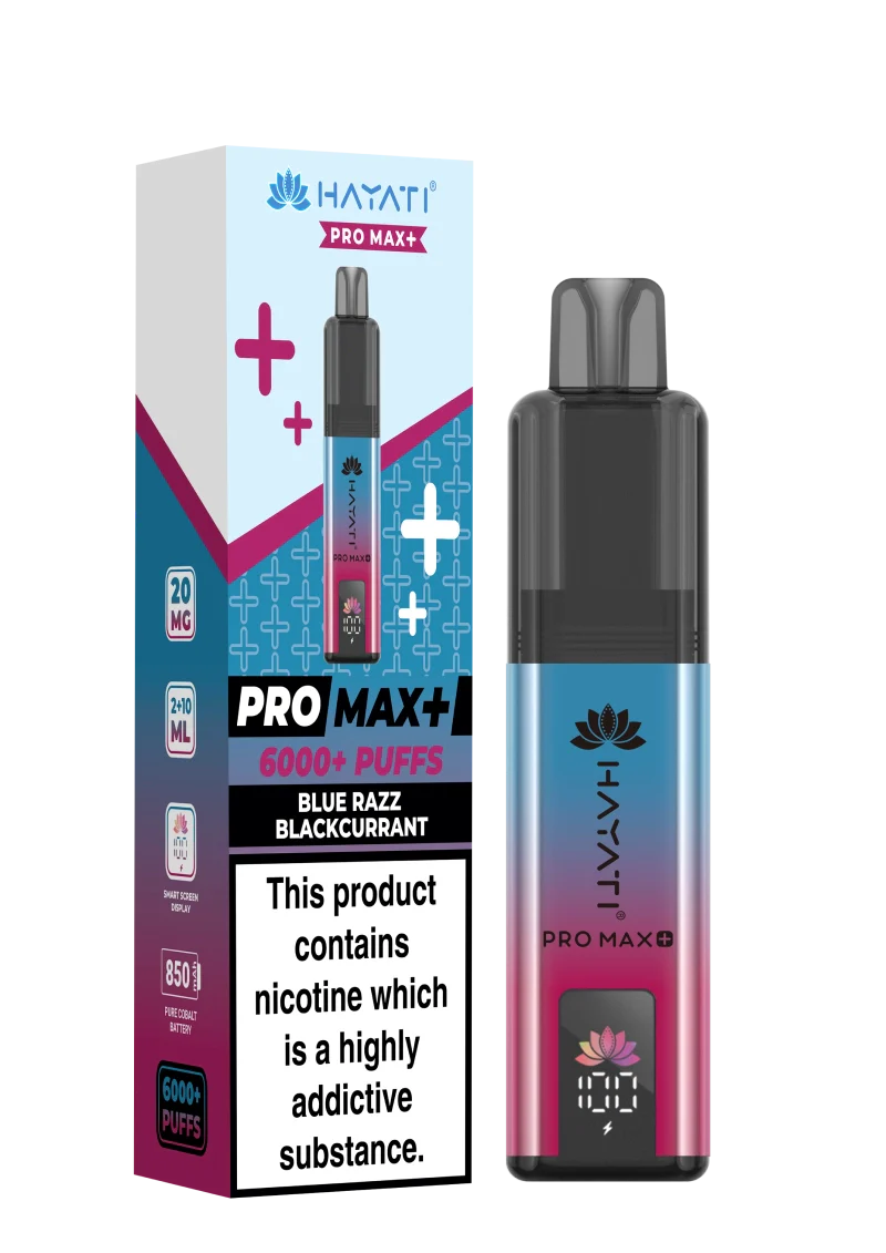 Hayati Pro Max Plus 6K Prefilled Pod Vape Kit (PACK OF 5)