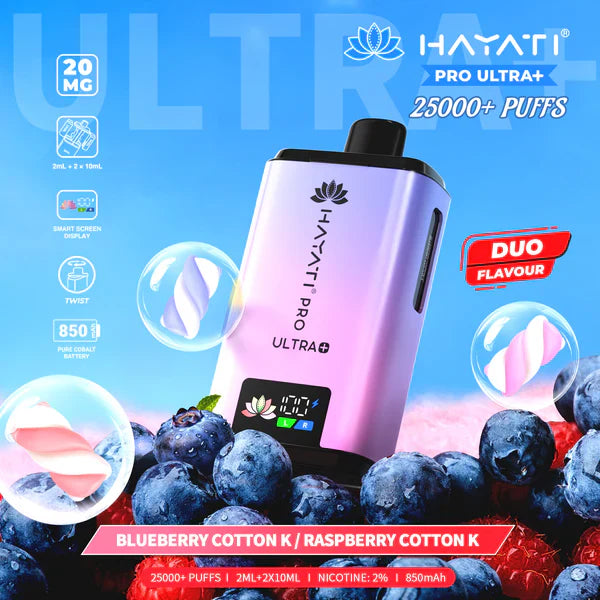 Hayati Pro Ultra Plus 25K Prefilled Pod Vape Kit (PACK OF 5)