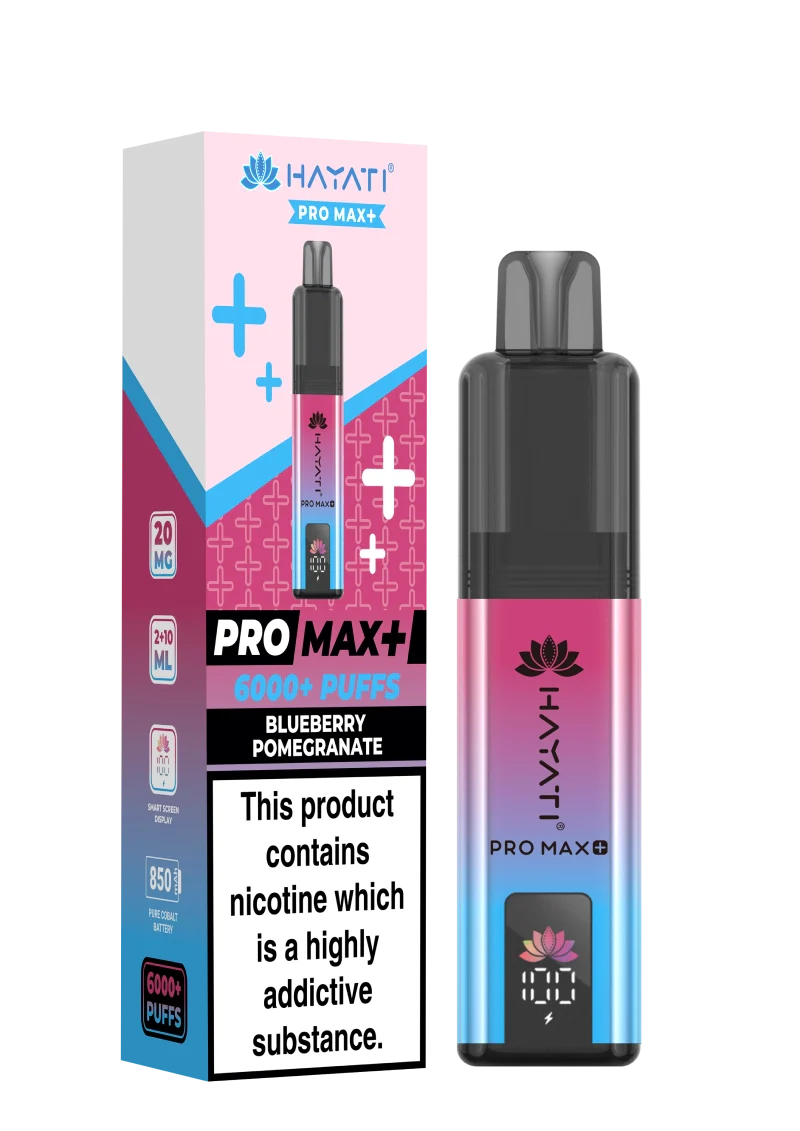 Hayati Pro Max Plus 6K Prefilled Pod Vape Kit (PACK OF 5)