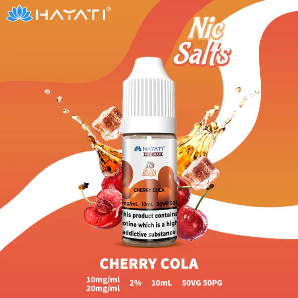 Hayati Pro Max Nic Salts 50VG/50PG (PACK OF 10)