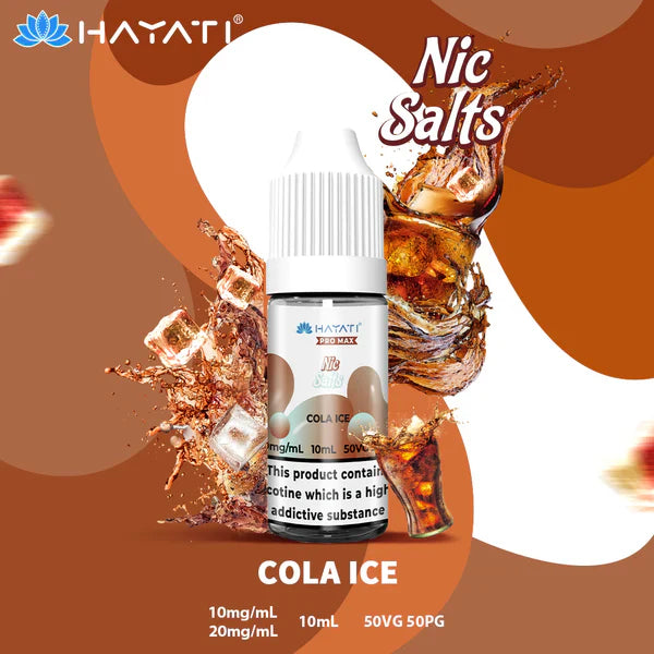 Hayati Pro Max Nic Salts 50VG/50PG (PACK OF 10)