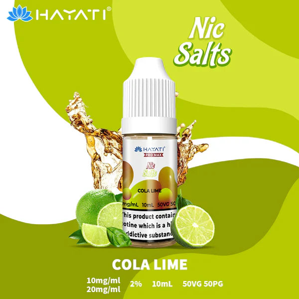 Hayati Pro Max Nic Salts 50VG/50PG (PACK OF 10)