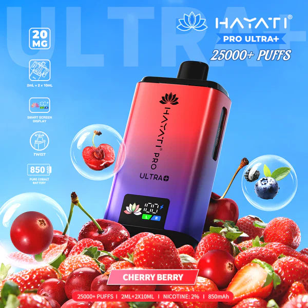 Hayati Pro Ultra Plus 25K Prefilled Pod Vape Kit