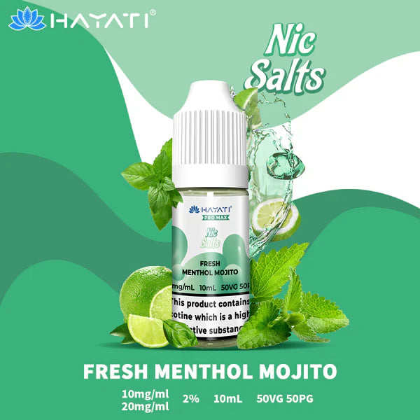 Hayati Pro Max Nic Salts 50VG/50PG (PACK OF 10)