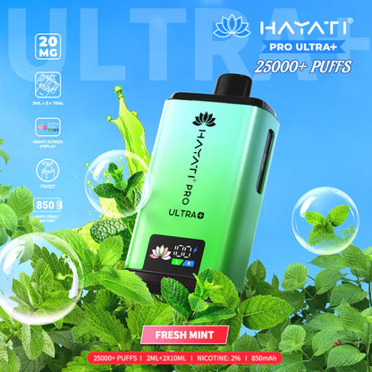 Hayati Pro Ultra Plus 25K Prefilled Pod Vape Kit