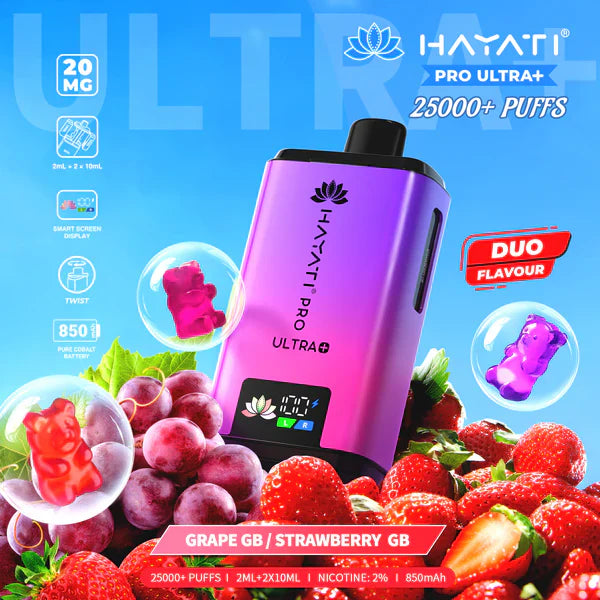 Hayati Pro Ultra Plus 25K Prefilled Pod Vape Kit