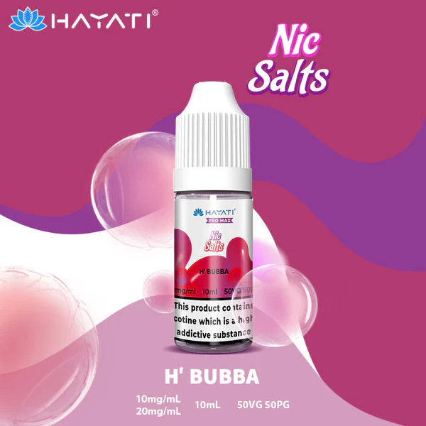 Hayati Pro Max Nic Salts 50VG/50PG (PACK OF 10)