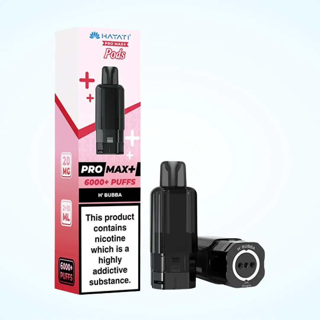 https://cdn.shopify.com/s/files/1/0274/9575/9990/files/Hayati_Pro_Max_Plus_6000_Prefilled_Pods_H_Bubba.webp?v=1748962168