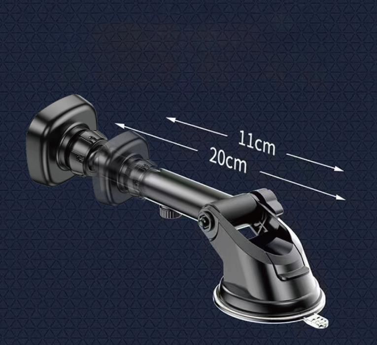 Long-Rod Automobile Instrument Bracket with Strong Magnet Mobile Sucker Holder