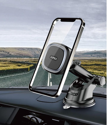 Long-Rod Automobile Instrument Bracket with Strong Magnet Mobile Sucker Holder