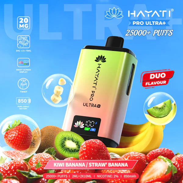 Hayati Pro Ultra Plus 25K Prefilled Pod Vape Kit