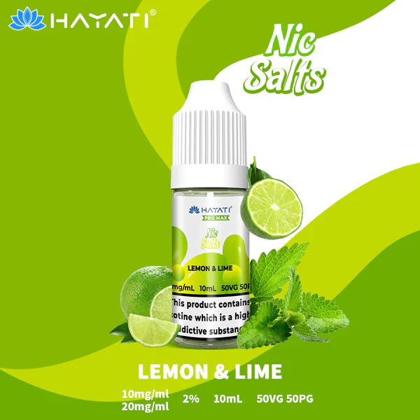 Hayati Pro Max Nic Salts 50VG/50PG
