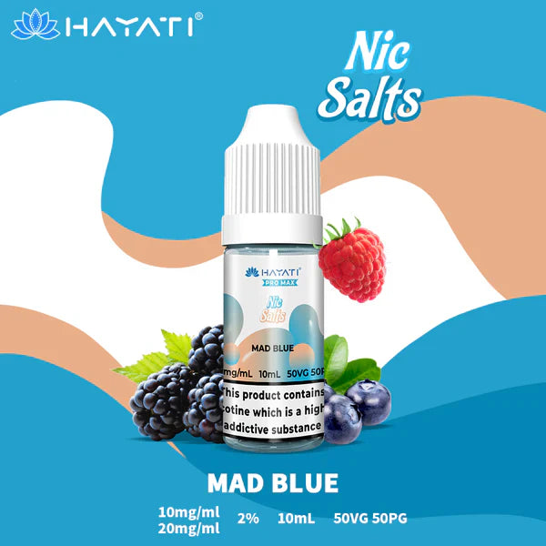 Hayati Pro Max Nic Salts 50VG/50PG (PACK OF 10)