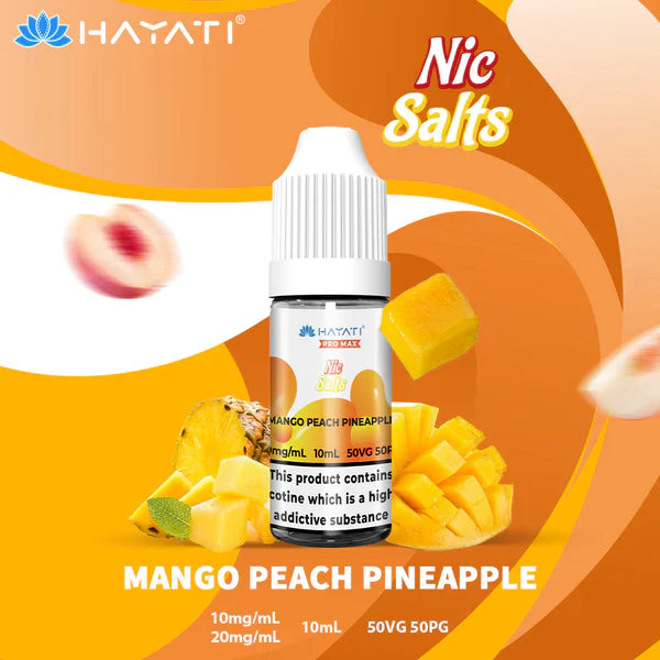 Hayati Pro Max Nic Salts 50VG/50PG (PACK OF 10)