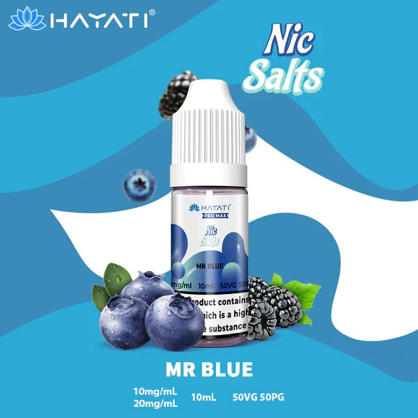 Hayati Pro Max Nic Salts 50VG/50PG (PACK OF 10)