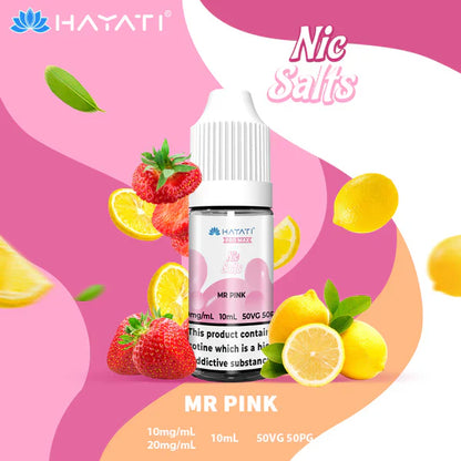 Hayati Pro Max Nic Salts 50VG/50PG