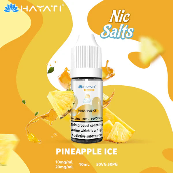 Hayati Pro Max Nic Salts 50VG/50PG (PACK OF 10)