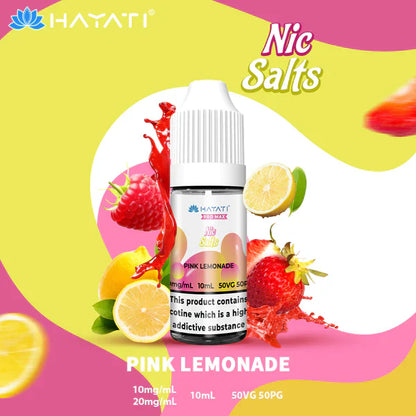 Hayati Pro Max Nic Salts 50VG/50PG