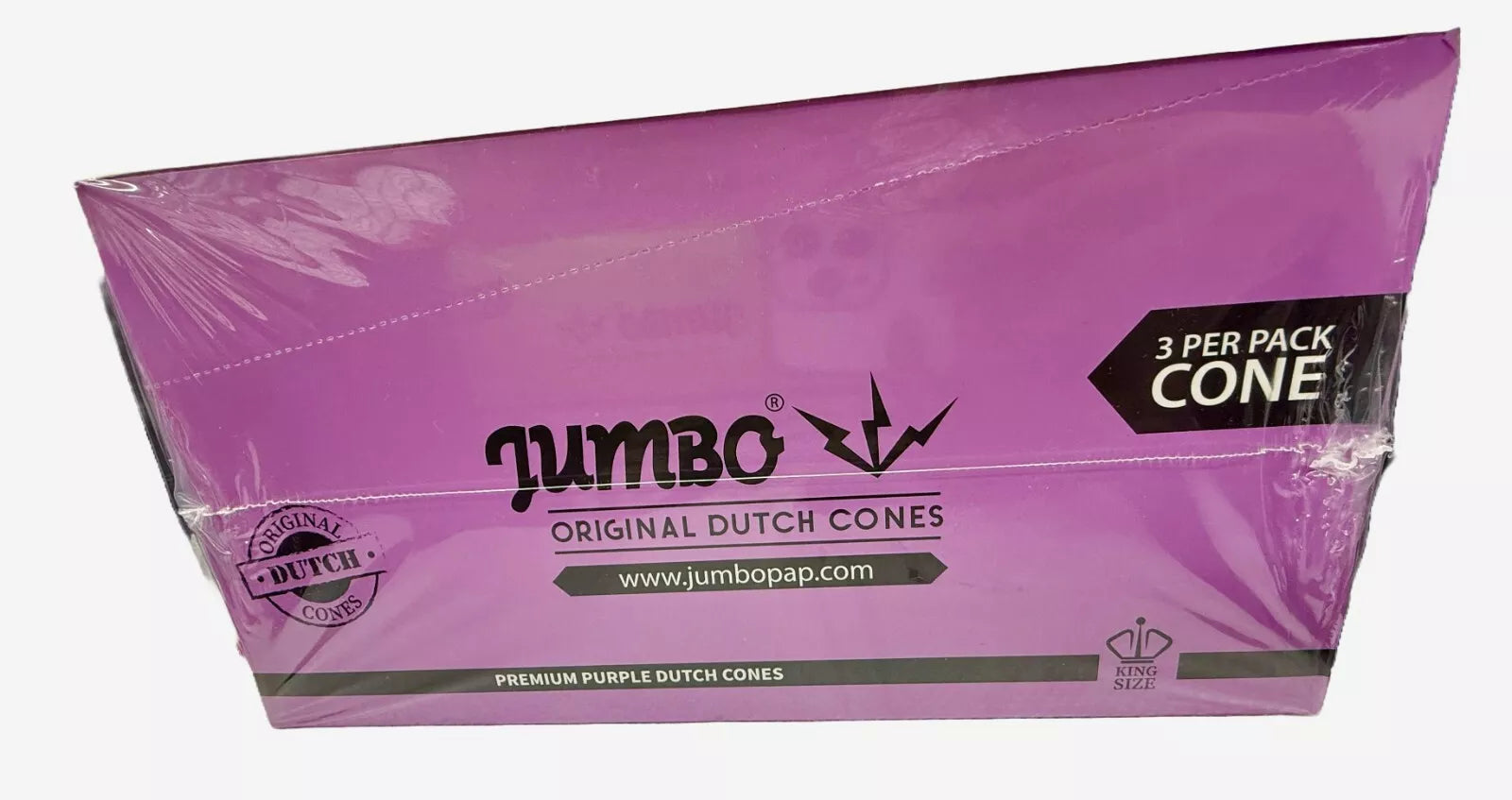 JUMBO King Size Cones 3 Pieces - (Pack Of 32)