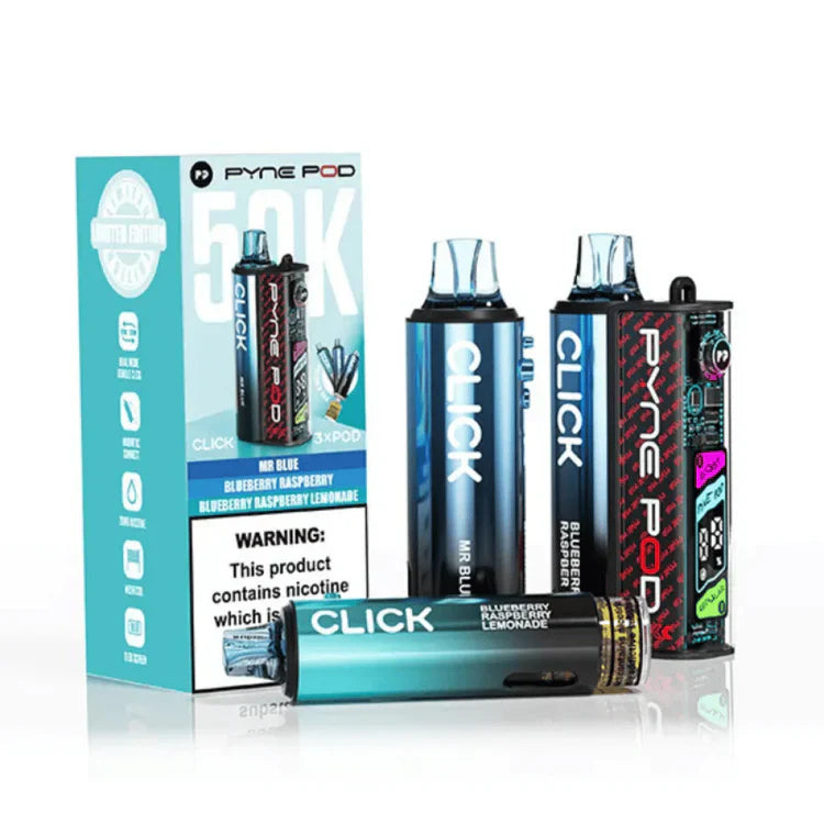 Pyne Pod Click 50K Prefilled Pod Vape Kit (PACK OF 5)