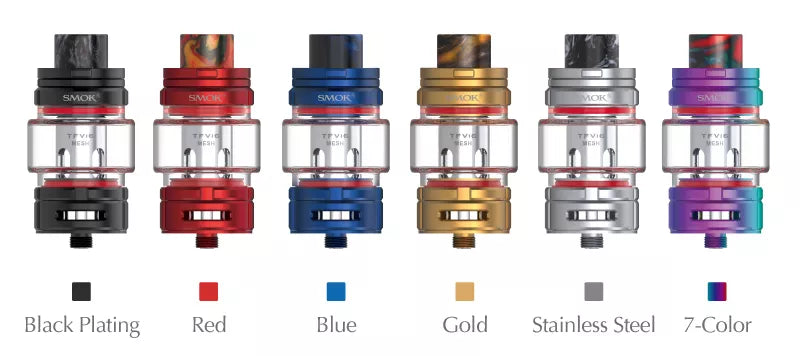 https://vawoo.co.uk/images/Asource2/Smok_TFV16/SMOK_TFV16_Vape_Tank_6_Colors.jpg
