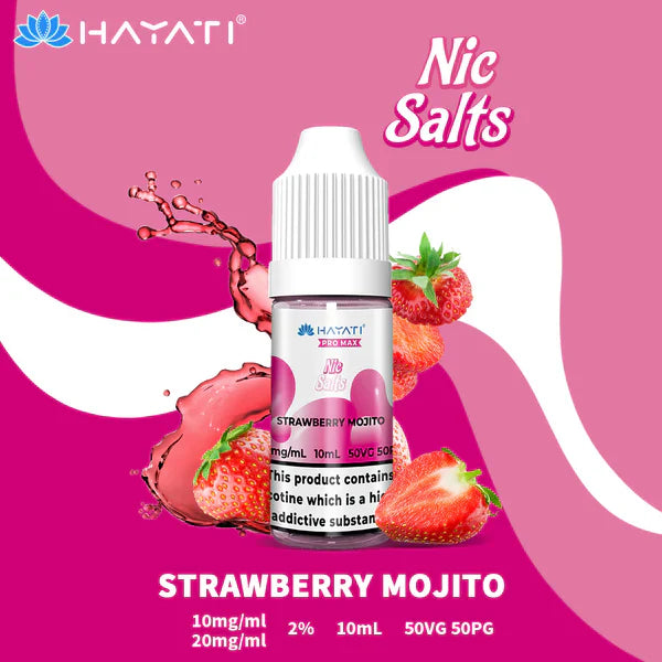 Hayati Pro Max Nic Salts 50VG/50PG (PACK OF 10)