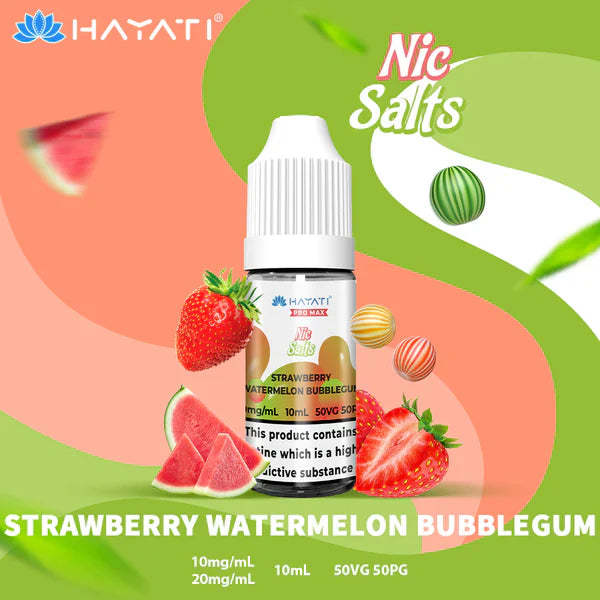 Hayati Pro Max Nic Salts 50VG/50PG (PACK OF 10)